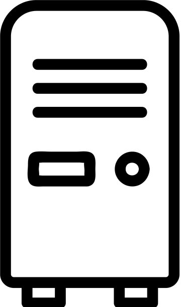 加热器图标孤立轮廓符号图片下载