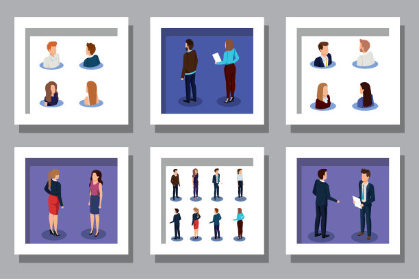 捆绑设计商业人士图片下载