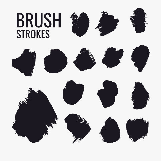 抽象背景设置水墨笔画图片下载