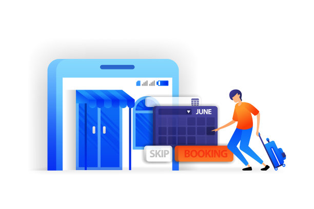 那些安排或重新安排旅行时间的人图片下载