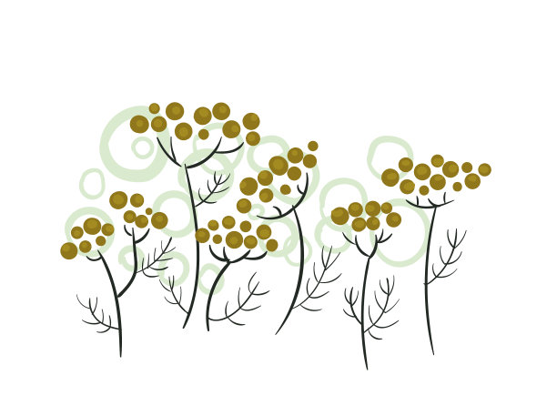 花型设计形式构图草甸图片下载