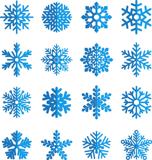 将纸雪花图片下载