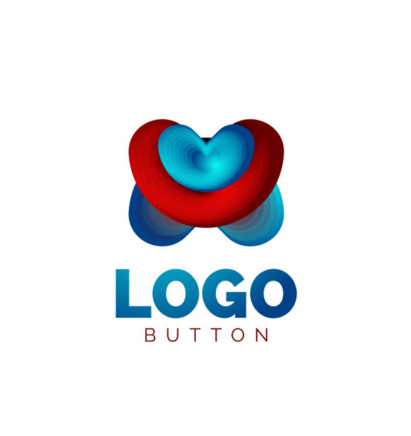 抽象圆形标志模板最小图片下载