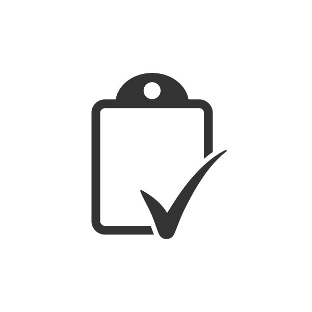 文档检查表图标在扁平化样式上报告图片下载