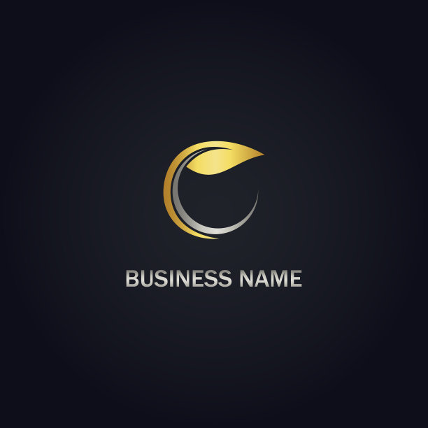 叶圆有机金标志图片下载