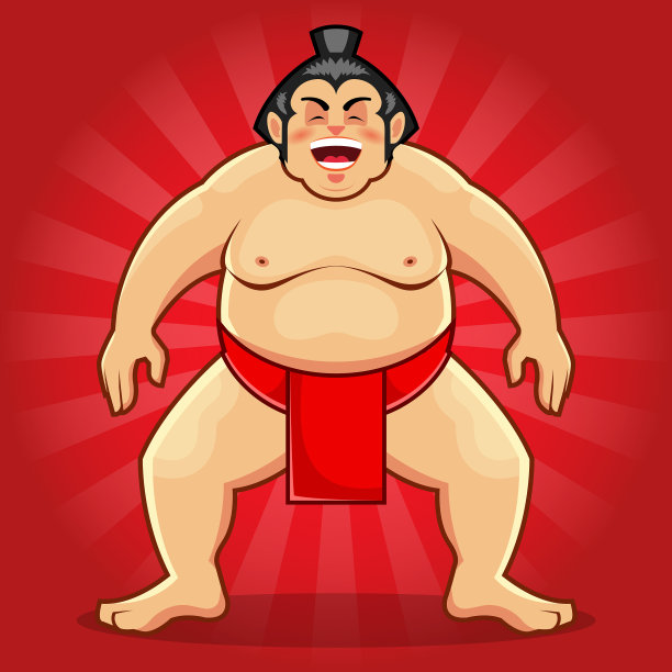 有趣的相扑笑图片下载