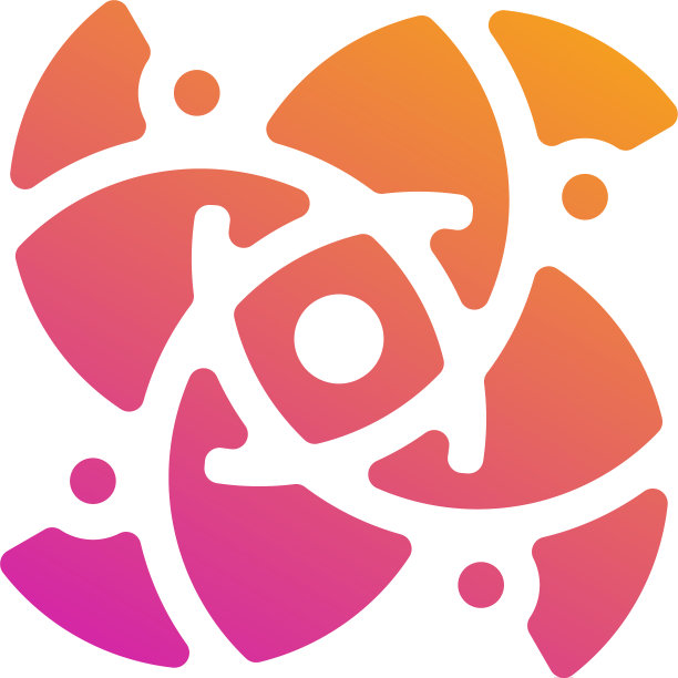 电路logo设计模板圆形logo图标图片下载