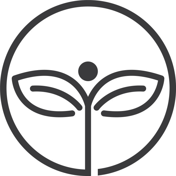 绿叶Logo图标图片下载