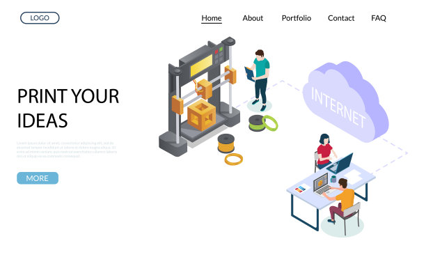 在线3d打印网站登陆页图片下载
