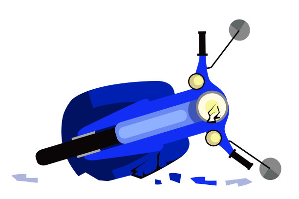 矢量字符插图交通事故图片下载