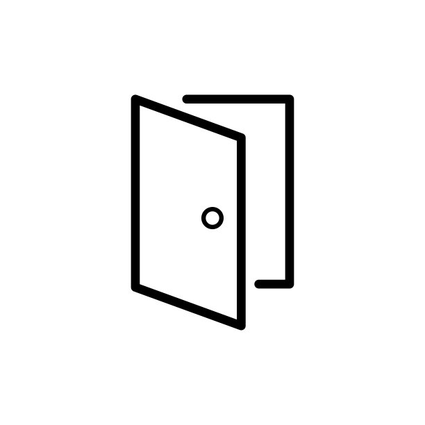 门图标平面矢量模板设计流行图片下载