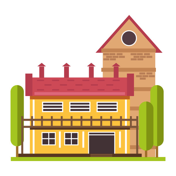 在农村的房子，有一个巨大的阳台在第二图片下载