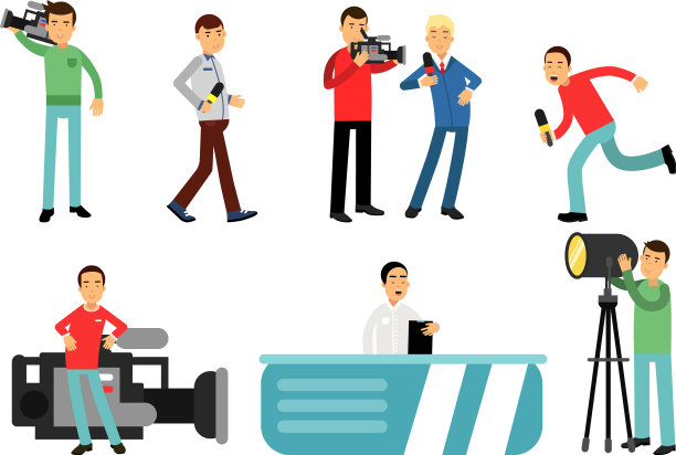 摄影师拍摄采访和突发新闻图片下载