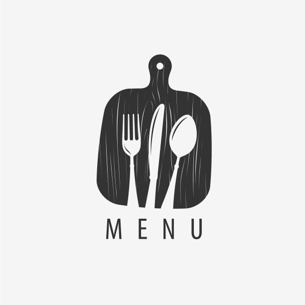 烹饪餐厅菜单标志或标签图片下载