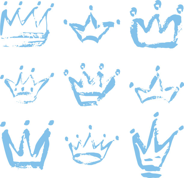 手绘皇冠图标设置皇冠背景图片下载