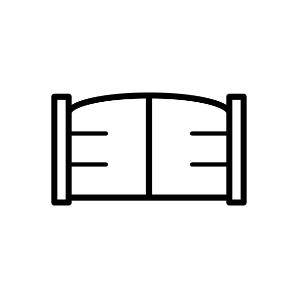 栅极图标平面矢量模板设计流行图片下载