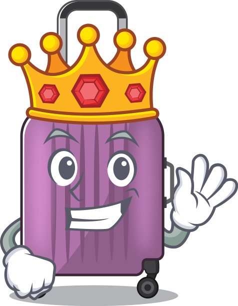 可爱旅行箱卡通图片下载