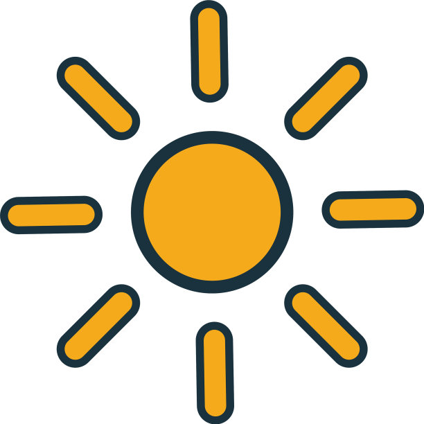 太阳图标：太空元素图片下载