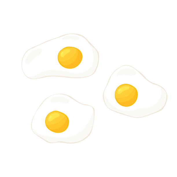 彩色煎蛋卷图标设置炒蛋图片下载
