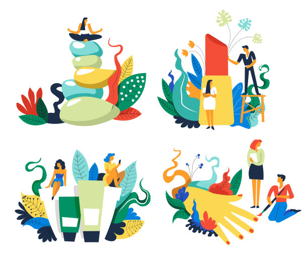 水疗程序和美容美发美容图片下载