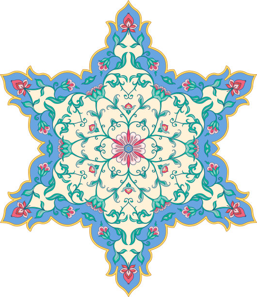 东方民族主题传统穆斯林装饰图片下载