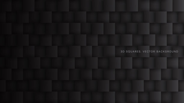 黑色3d方块图案技术图片下载