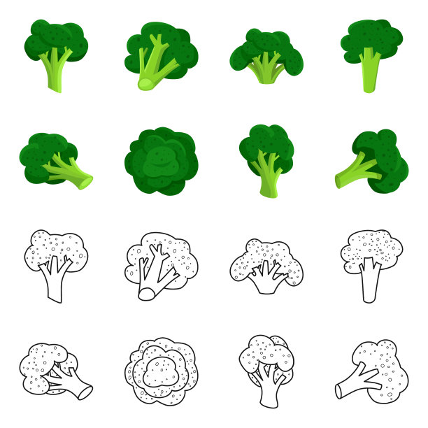 饮食和饮食符号集图片下载