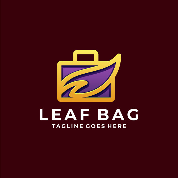 叶袋设计模板图片下载