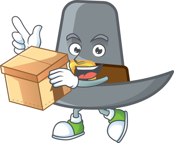 朝圣者的帽子在卡通人物带来图片下载