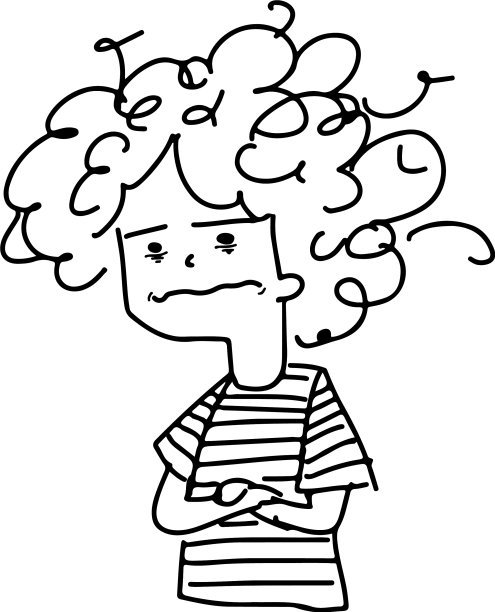 压抑情绪的女人图片下载