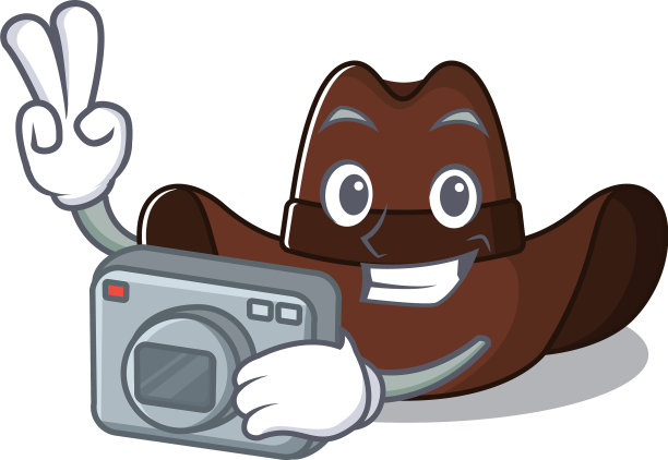 牛仔帽吉祥物图片下载