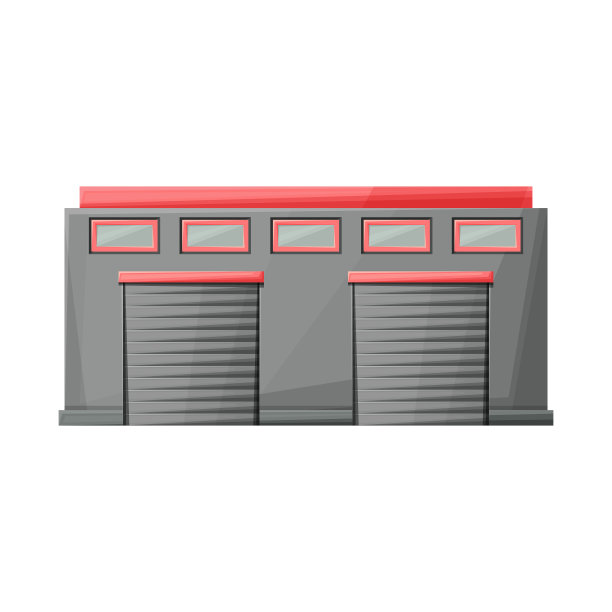 仓库和机场图标图片下载