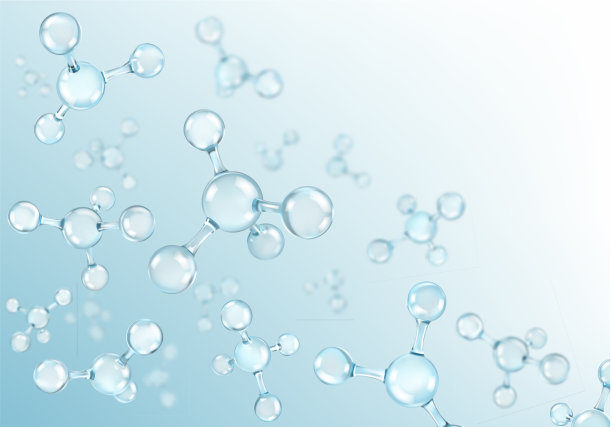 抽象分子设计原子分子图片下载