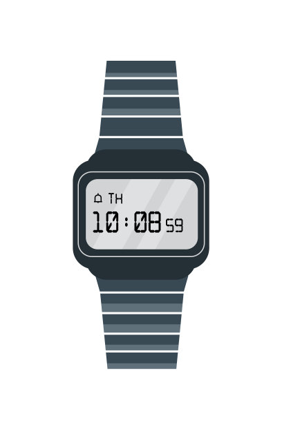 老式电子表平板图片下载