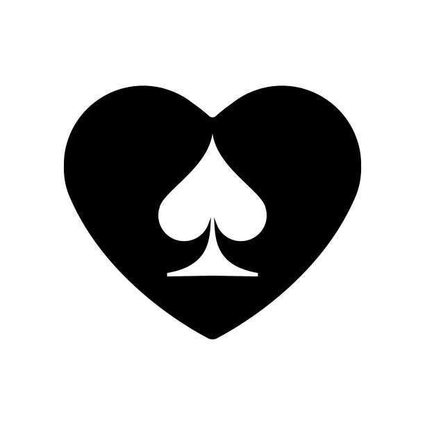 黑桃花色黑桃的扑克牌图标图片下载