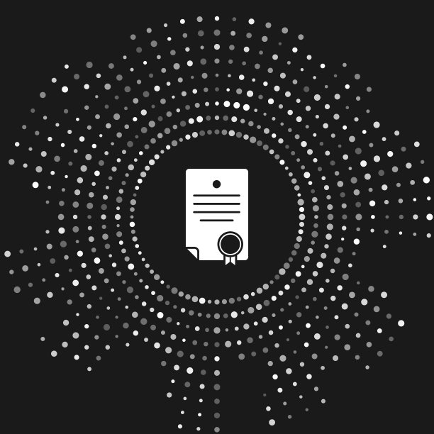 白色证书模板图标隔离在灰色图片下载