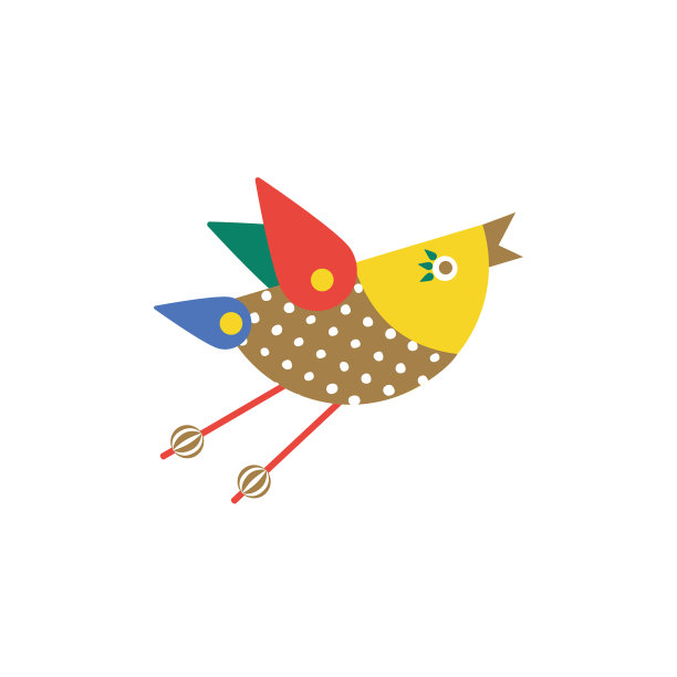 可爱的飞鸟图标图片下载