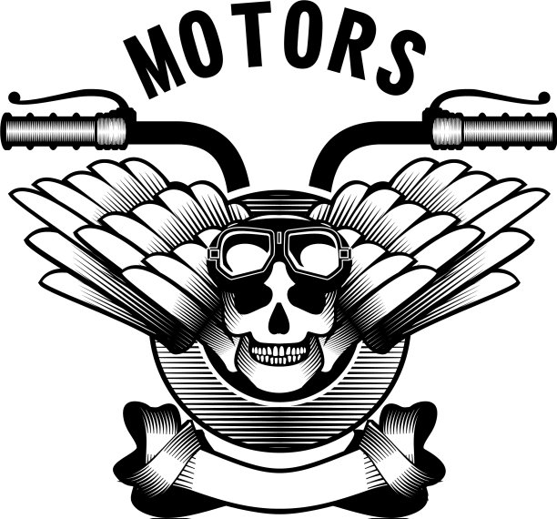 摩托车丝带象征图片下载