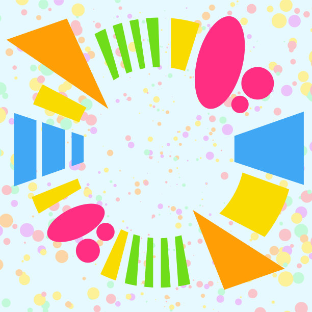 不对称的不对称的形状形式图片下载