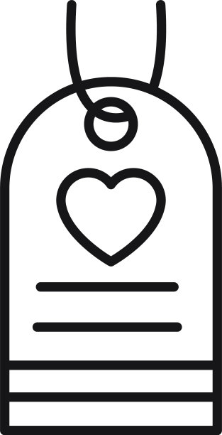 浪漫激情爱情线条风格图片下载