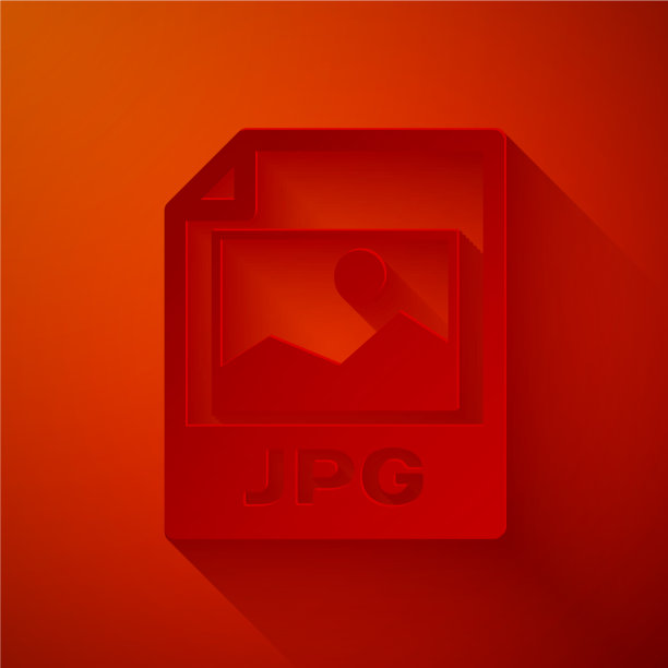 剪纸JPG文件文件下载图像按钮图片下载