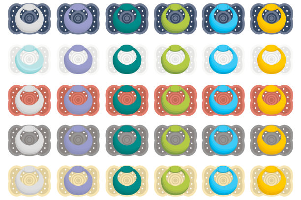 主题上的大彩色套洗器图片下载