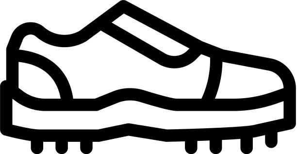 球鞋板球图标轮廓图片下载