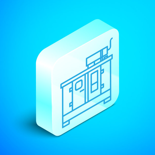 等距线柴油发电机图标图片下载