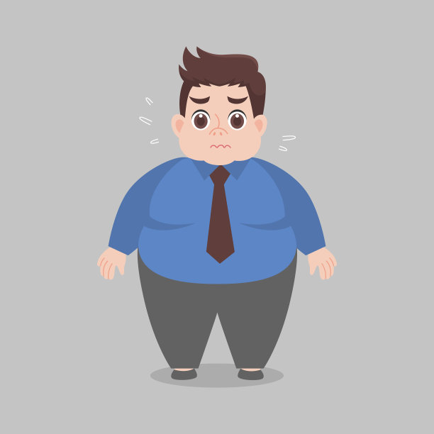 站在白色背景下的商人图片下载