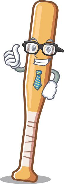 卡通商人中的棒球棍角色图片下载