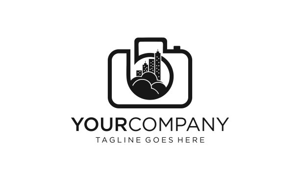 创意相机为摄影标志的想法图片下载