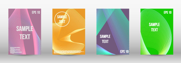 带线条的几何模板图片下载