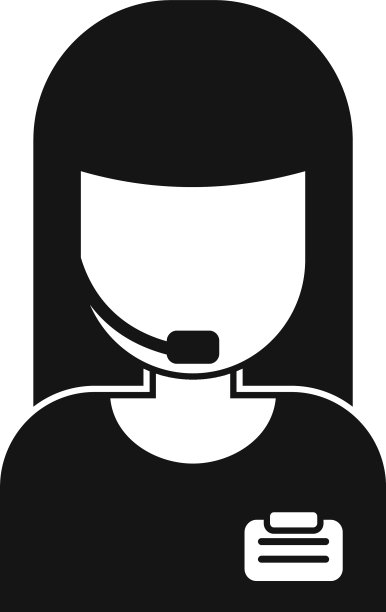 仓库呼叫中心图标简约风格图片下载