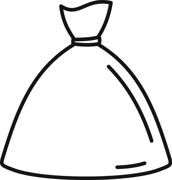 种子袋图标轮廓风格图片下载
